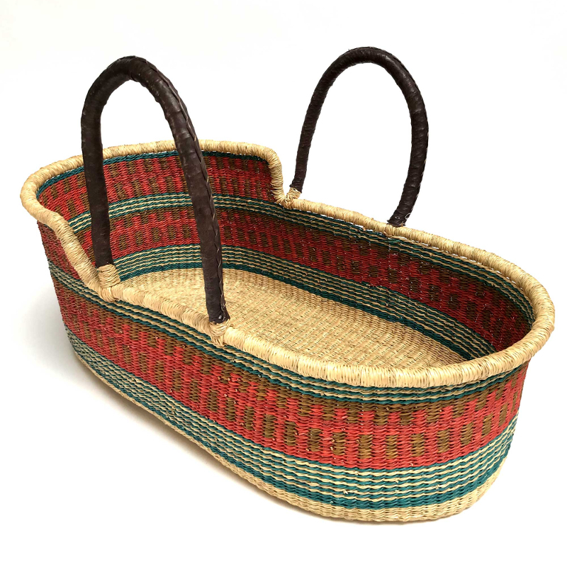 elephant grass moses basket