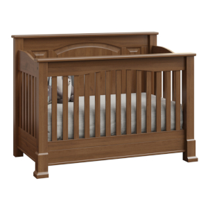 Amish 4 in 1 Convertible Baby Crib - Montana Panel