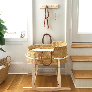 moses basket bassinet with stand